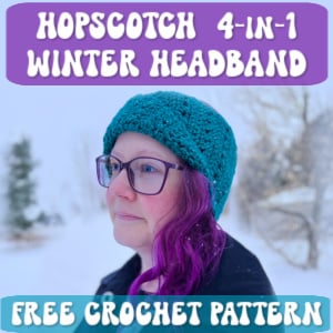 hops winter headband TN crochet hops winter headband TN