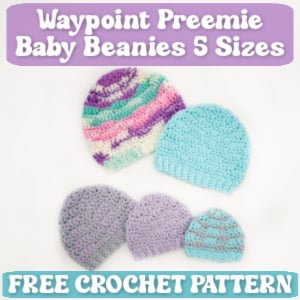 waypoint baby beanies TN crochet waypoint baby beanies TN