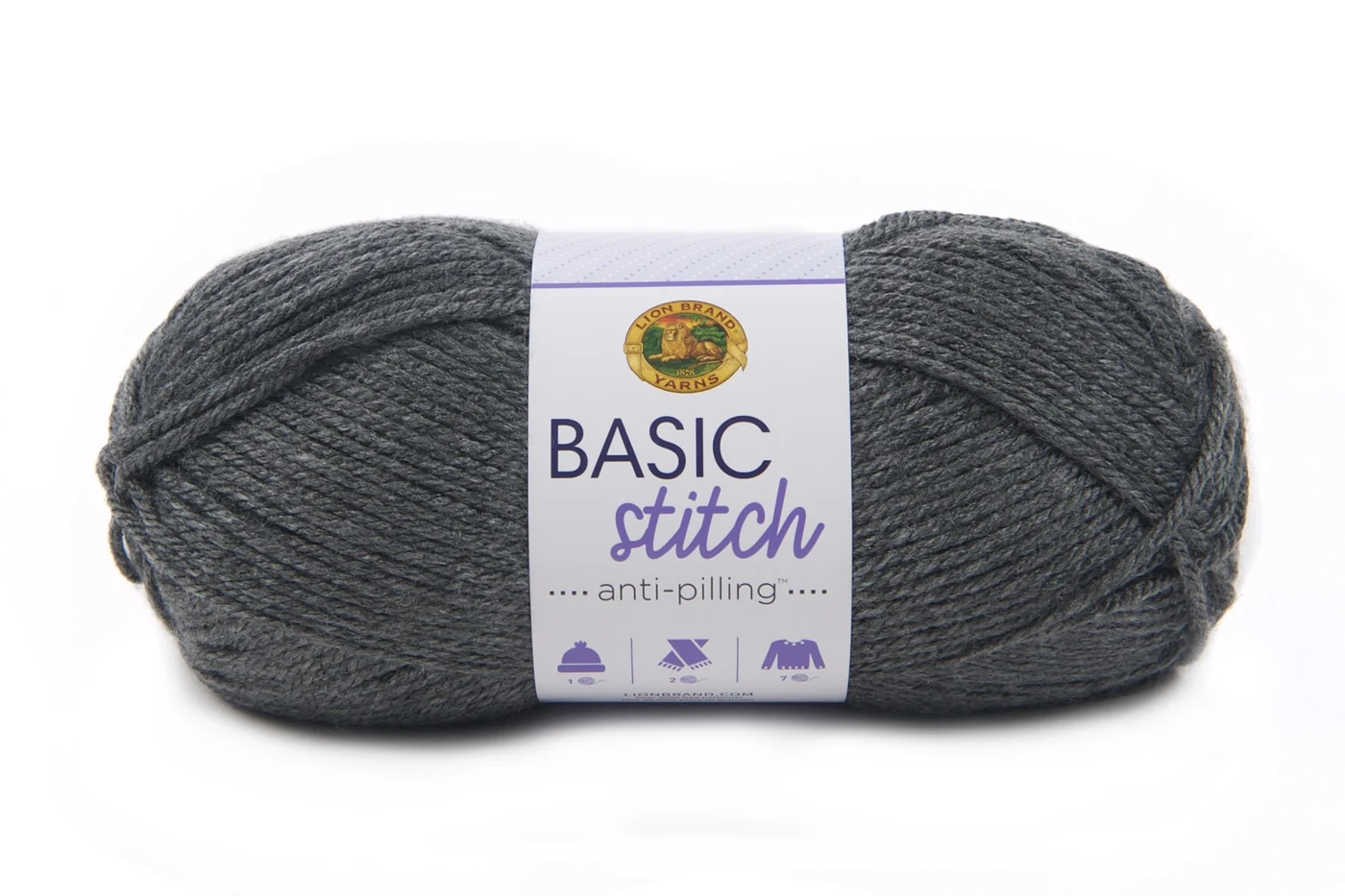 crochet Basic Stitch charcoal