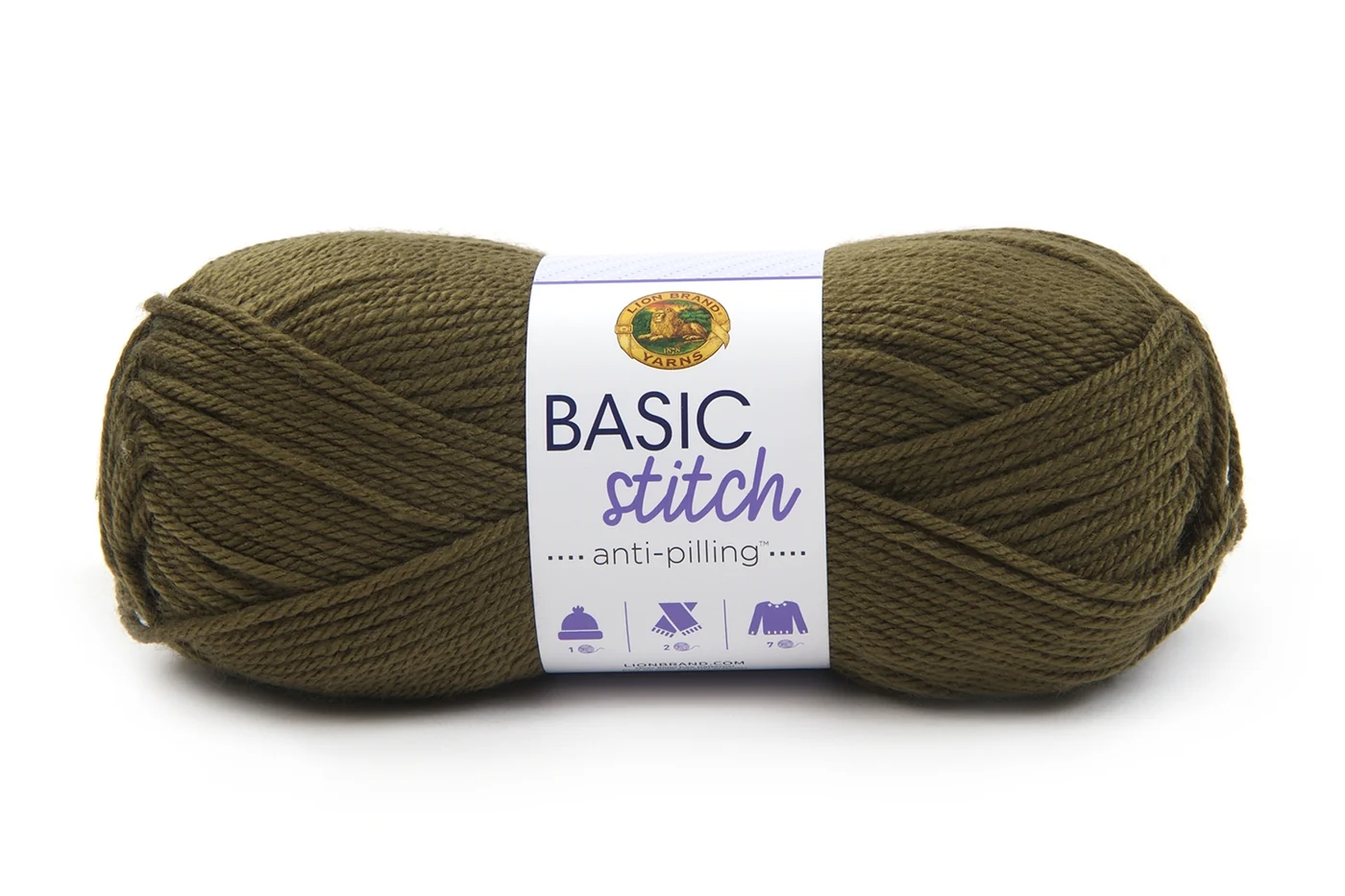 crochet Basic Stitch olive