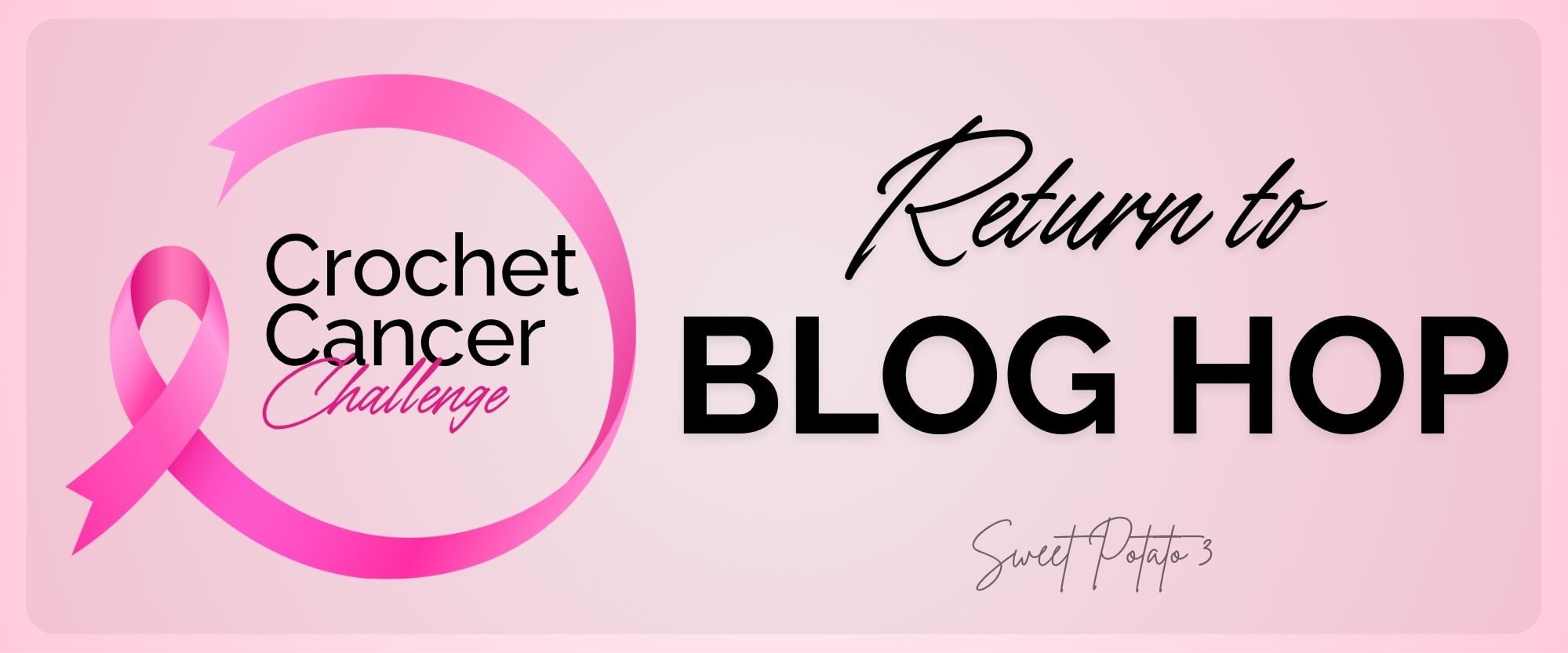crochet Button Return to Blog Hop