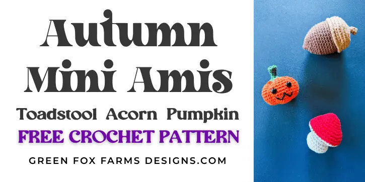 Free Autumn Amigurumi 3 in 1 Mini Fall Crochet Patterns crochet Free Autumn Amigurumi 3 in 1 Mini Fall Crochet Patterns